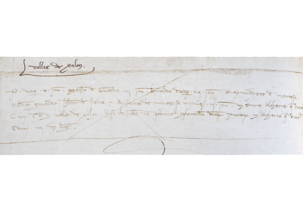 Repartiment Regne de València-Jaime I Aragón-Manuscript-codex-facsimile book-Vicent García Editores-9 Xaló.